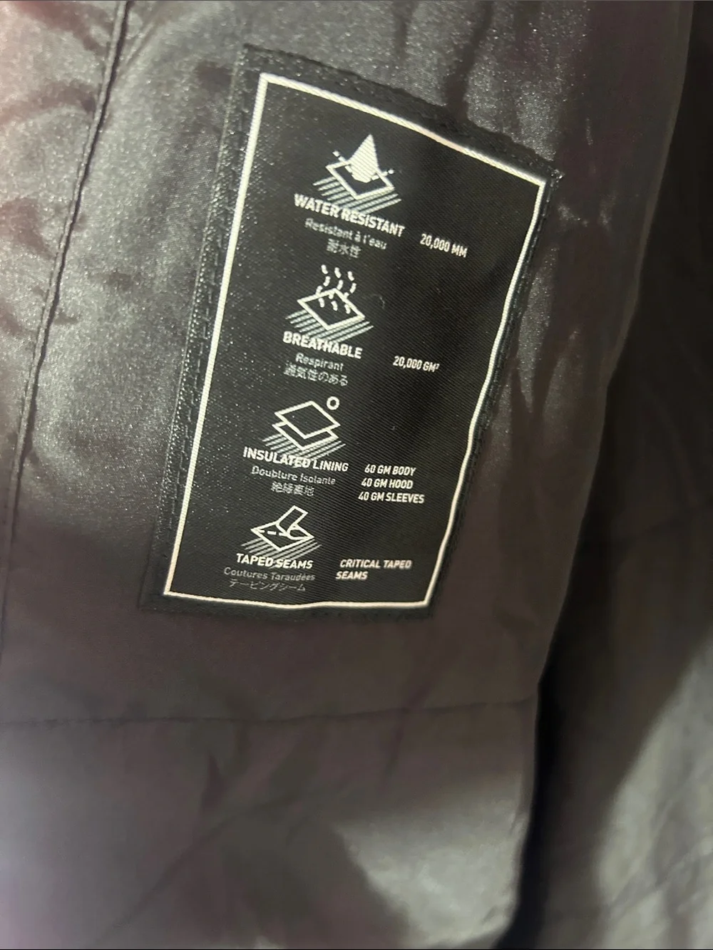 Volcom Red and Black Insulated Ski Snowboard Jacket
